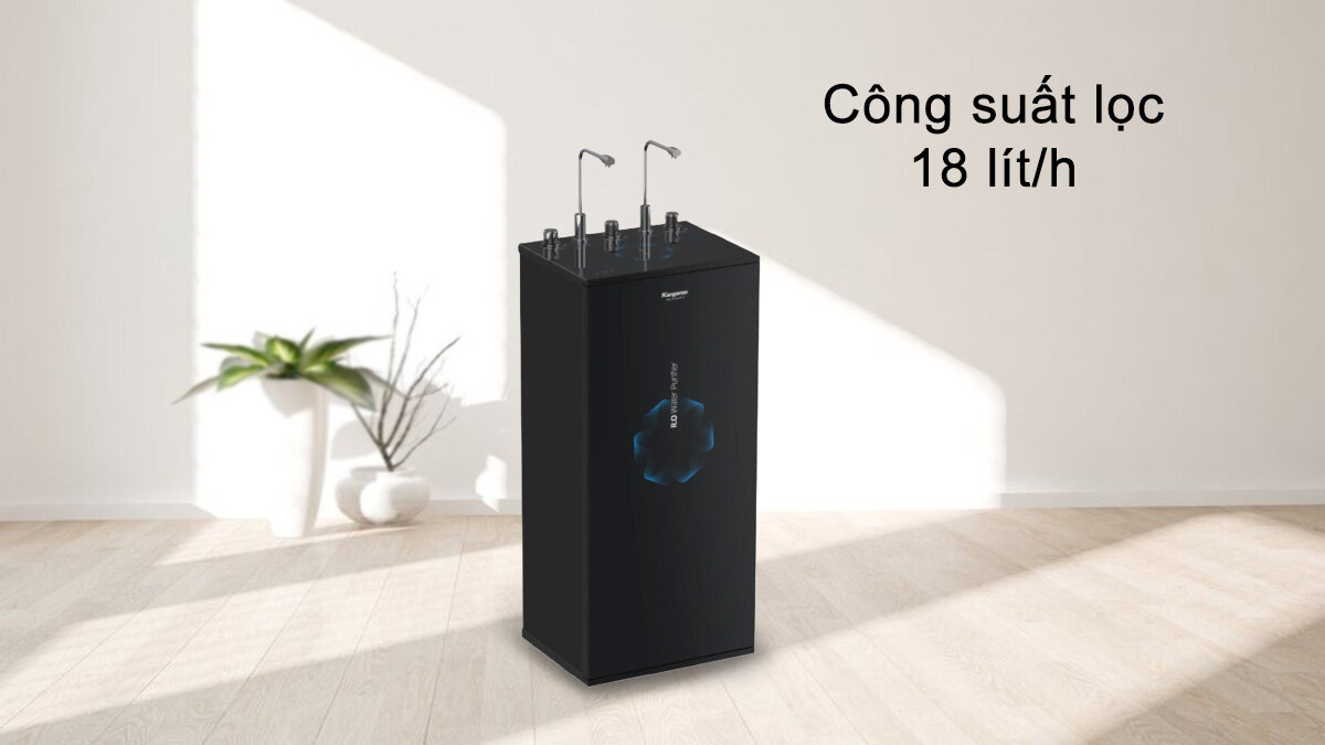 Máy lọc nước Kangaroo Hydrogen Block KG100HI công suất lọc 18L/h