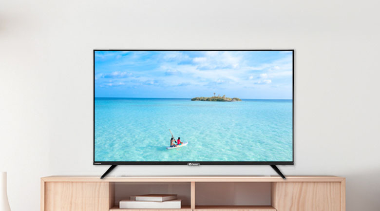 Thiết kế đơn giản, màn hình tràn viền sang trọng - Smart Tivi Casper 43 inch 43FX6200 Thiết kế đơn giản, màn hình tràn viền sang trọng - Smart Tivi Casper 43 inch 43FX6200