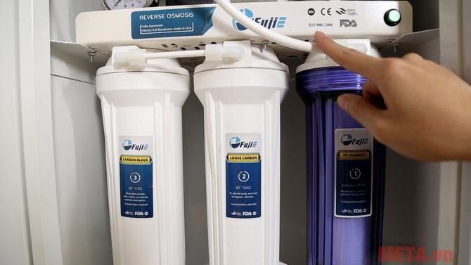 Máy lọc nước tinh khiết RO thông minh FujiE RO-09 (RO 03/003A 9 cấp lọc)