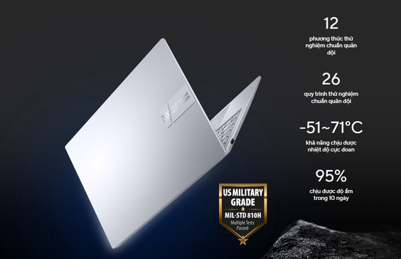 Độ bền Asus Vivobook 15X OLED M3504YA-L1144W