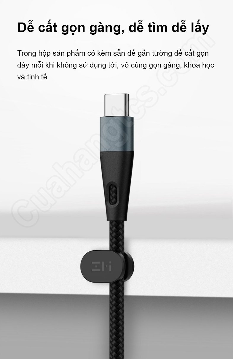 Cáp type C siêu bền Xiaomi ZMI AL706