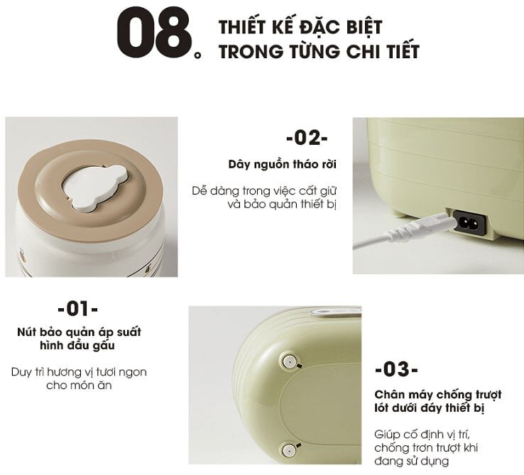 Máy làm sữa chua Bear SB-SC10C 