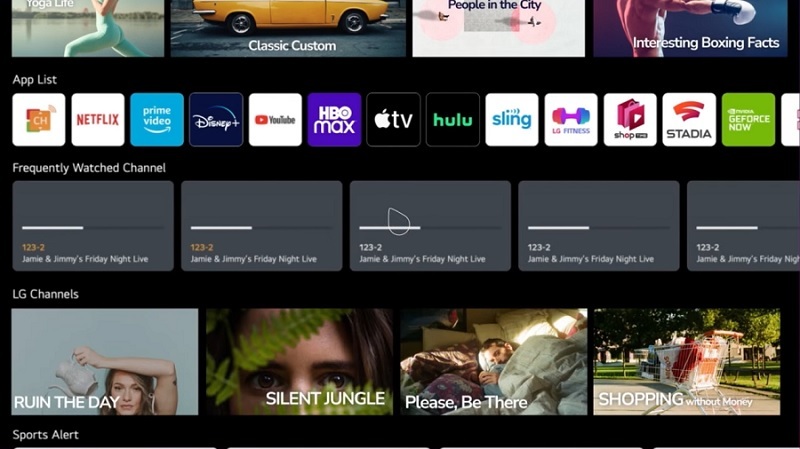 Smart Tivi LG 50 inch 4K 50UQ7050PSA 8 Smart tivi LG 50 inch 4K 50UQ7050PSA hệ điều hành