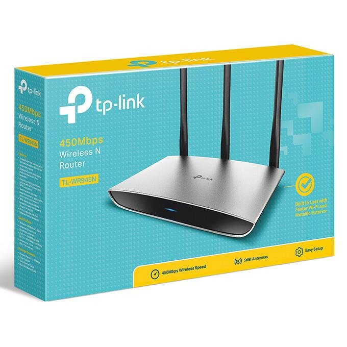 Bộ phát Wifi chuẩn N TP-Link TL-WR945N 450Mbps