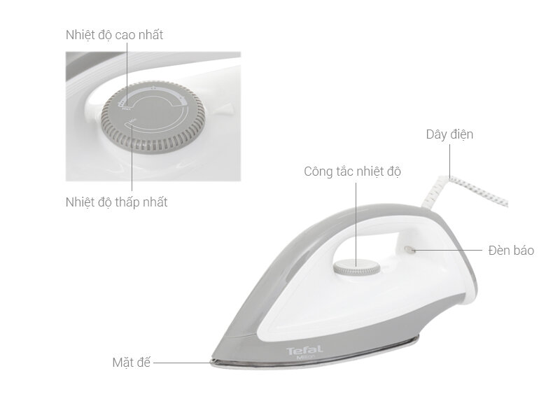 Bàn ủi khô Tefal FS2610L0 Bàn ủi khô Tefal FS2610L0