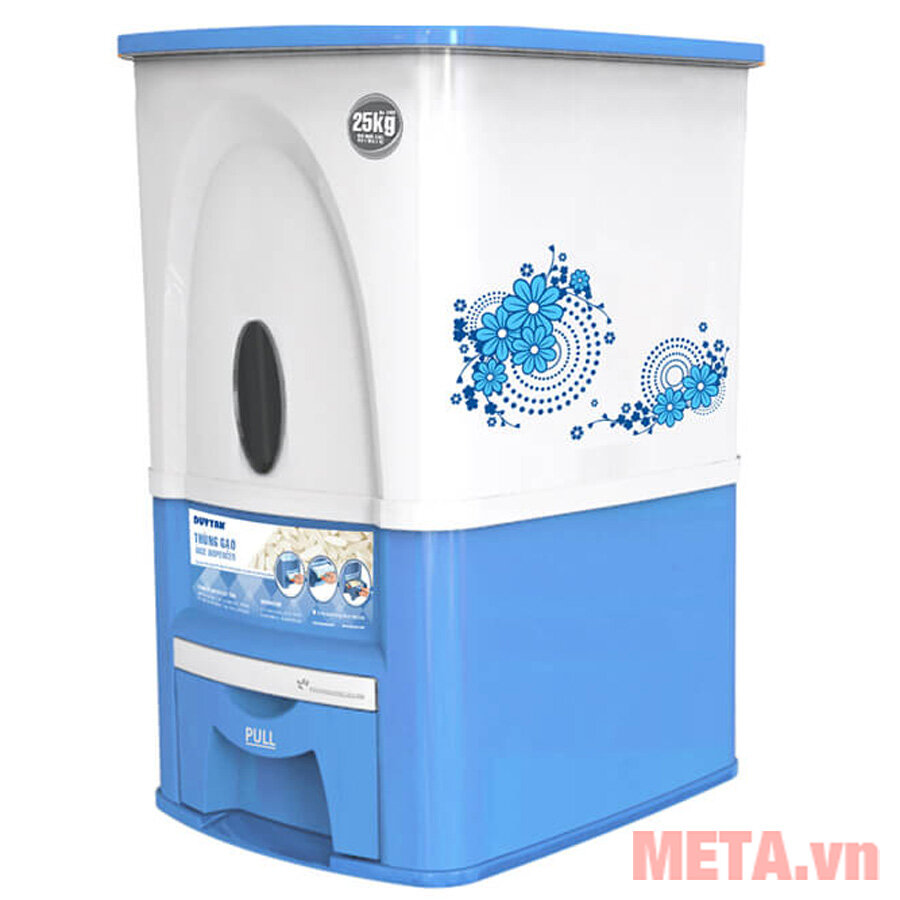 Thùng gạo Duy Tân Matsu 25kg Thùng gạo Duy Tân Matsu 25kg