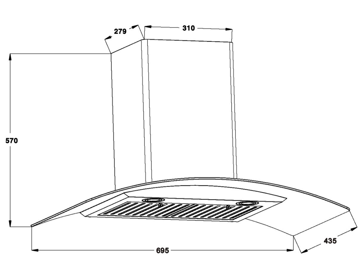 Kích thước Richborn RHA70GFFB Richborn RHA70GFFB