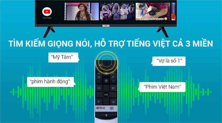 Smart Tivi TCL 49 inch 49S6500, Android Tivi