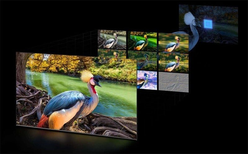 tivi TCL 55P745 có chip xử lý tiên tiến