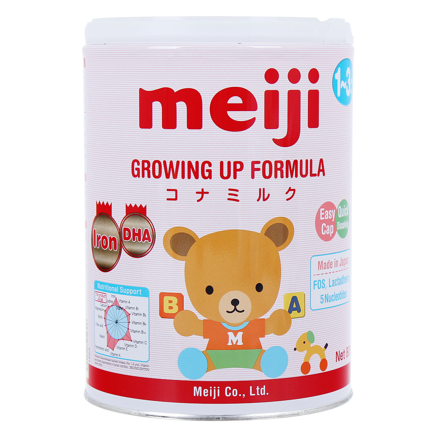  Sữa Meiji Growing Up Formula 800g (1-3 tuổi)