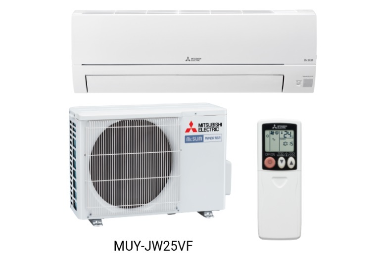 Điều hòa Mitsubishi Inverter 9000 BTU 1 chiều MSY-JW25VF gas R-32 2 Điều hòa Mitsubishi MSY-JW25VF