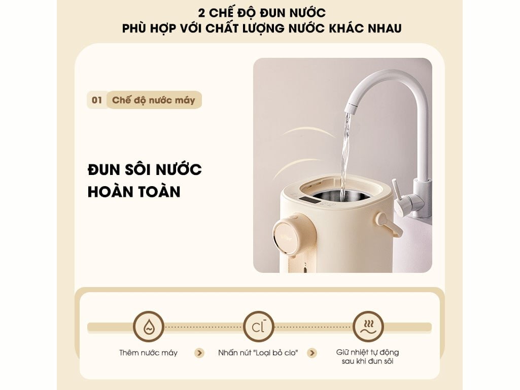 Bình thủy điện Bear SB-BTD5L