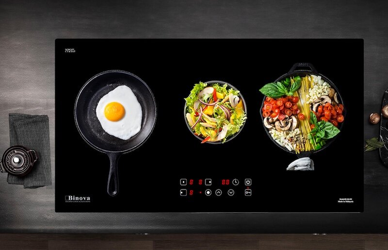 Bếp từ âm Binova BI-334-ID tích hợp tính năng Inverter thông minh,