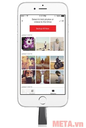 USB SanDisk iXpand mini IX40 64GB for Iphone, Ipad (SDIX40N-064G-GN6NN)