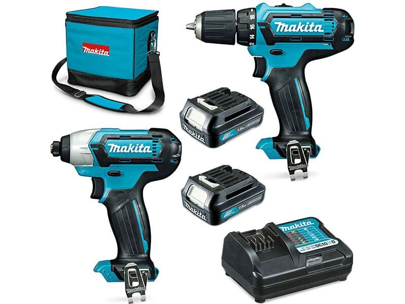 Bộ máy khoan, máy vặn bít Makita