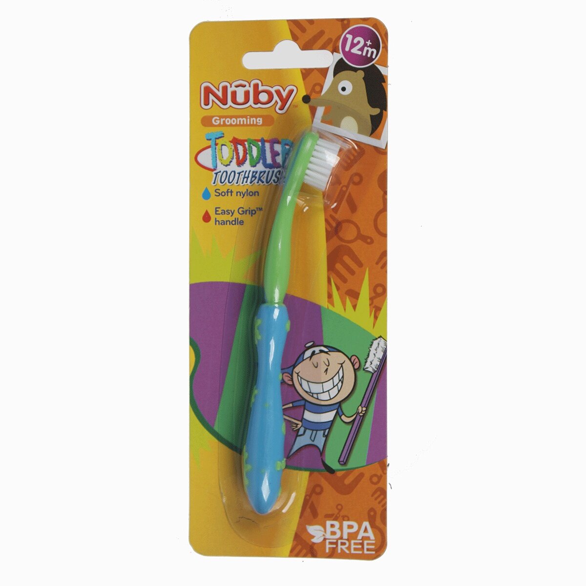 Bàn chải đánh răng cho bé siêu mềm NuBy