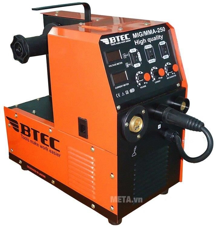 Máy hàn điện tử cuộn dây CO2 Btec MIG/MMA 250A