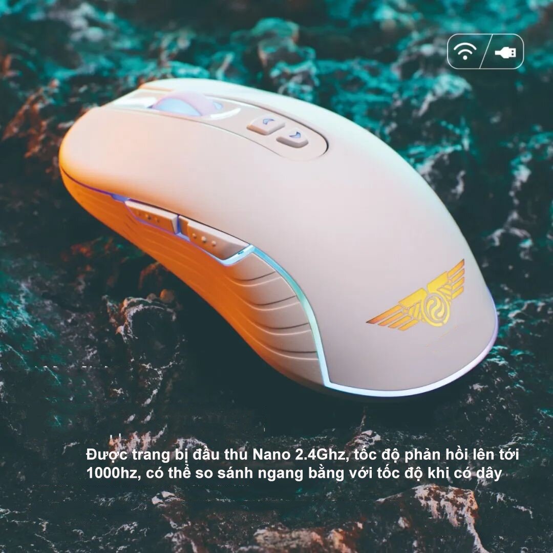 Chuột Gaming không dây Newmen WGX6