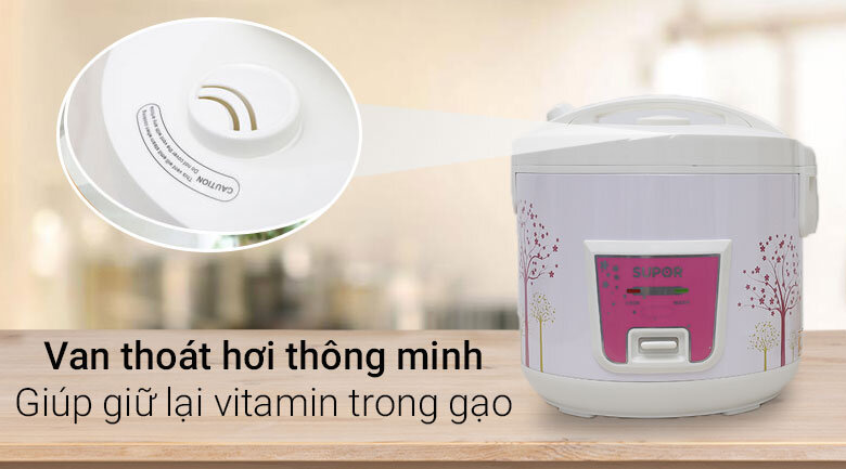 Nồi cơm điện Supor 1.8 lít SRC922 Nồi cơm điện Supor 1.8 lít SRC922
