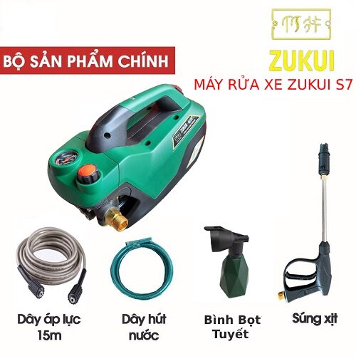 Máy Rửa Xe Chỉnh Áp Zukui S7 2800W