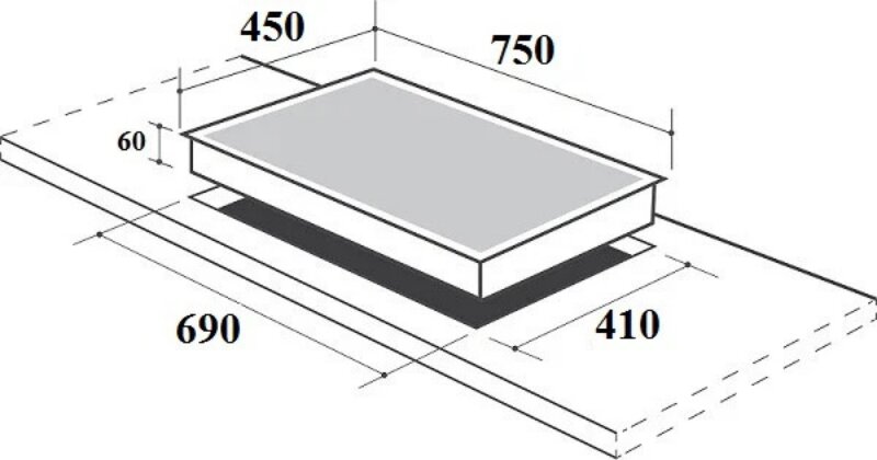 Bếp từ hồng ngoại âm 2 vùng nấu Canzy CZ907GIM