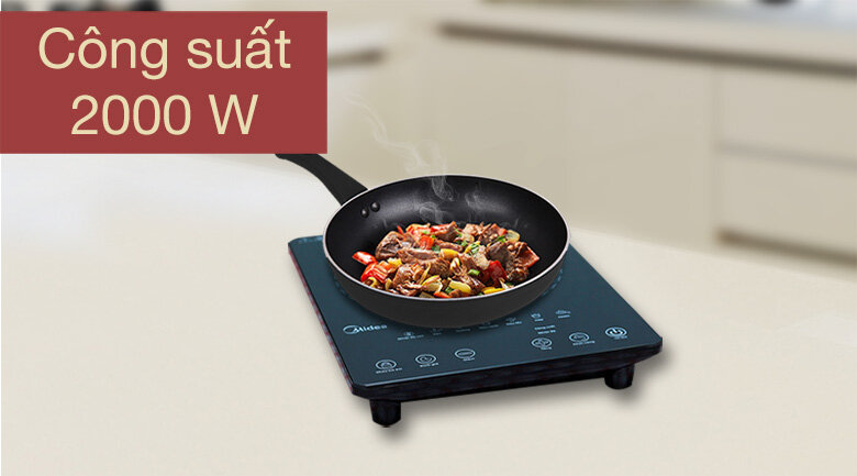 Bếp hồng ngoại Midea MIR-T2015DC Bếp hồng ngoại Midea MIR-T2015DC