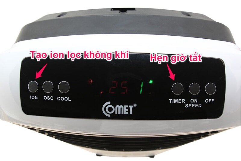 Quạt điều hòa Comet CM8827 Quạt điều hòa Comet CM8827