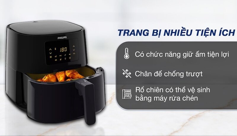 Thiết kế nhỏ gọn, hiện đại: Phù hợp với mọi không gian bếp