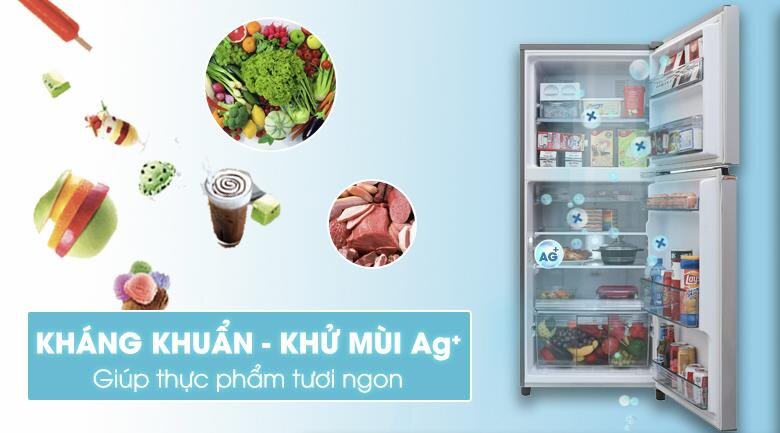 Tủ lạnh Panasonic NR-BL267VSV1 238 Lít Inverter