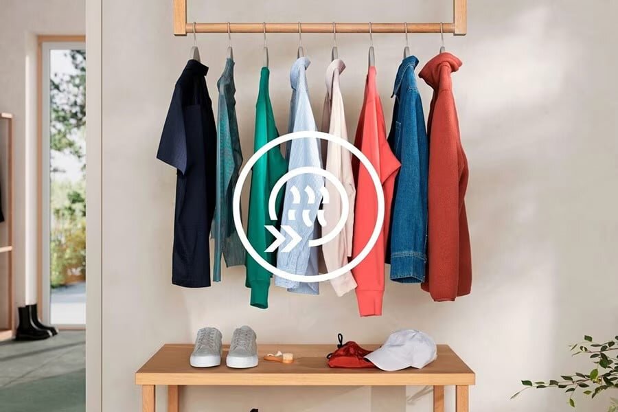 máy sấy thông hơi Electrolux UltimateCare 9kg EDS904H3WC có nhiều tiện ích thông minh