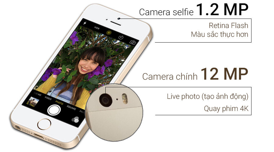 Điện thoại iPhone SE 64GB Điện thoại iPhone SE 64GB