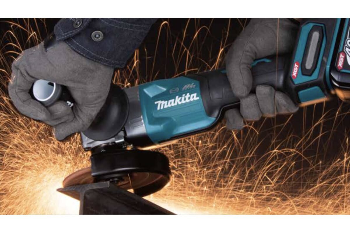 Máy mài góc 100mm pin 40v Makita GA011GM201