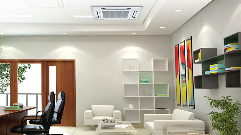 Điều hòa Daikin Inverter 50000 BTU 1 chiều FCQ140KAVEA/RZR140MVM gas R-410A - Điều khiển không dây