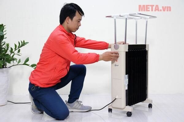 Máy sưởi dầu thế hệ mới FujiE OFR6509 (9 thanh)
