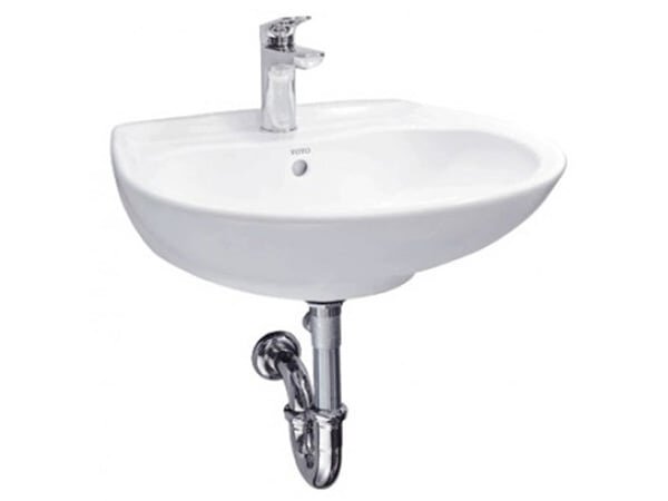 Hình ảnh chậu rửa mặt treo tường Toto LT300C (500mm x 430mm) Hình ảnh chậu rửa mặt treo tường Toto LT300C (500mm x 430mm)