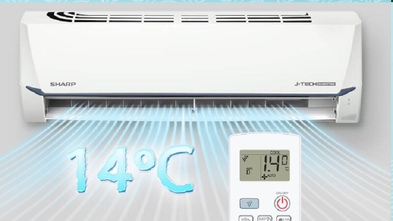 Điều hòa Sharp Inverter 12000 BTU 1 chiều AH-X13CEWA