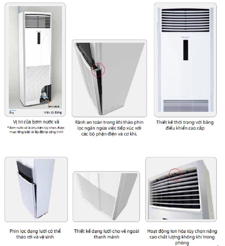 Điều hòa Daikin 40000 BTU 2 chiều FVQN100AXV1/RQ100DGXY1 gas R-410A - Điều khiển không dây