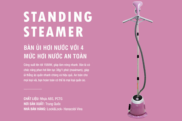 Bàn ủi hơi nước đứng Lock Bàn ủi hơi nước đứng Lock