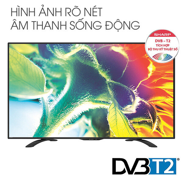 Smart Tivi Sharp 50 inch LC-50LE580X-BK Full HD, Android