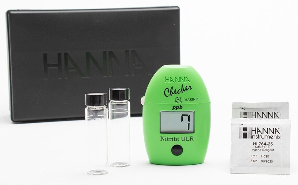 Checker đo Nitrit thang siêu thấp trong thủy sản nước mặn Hanna HI764 Checker đo Nitrit thang siêu thấp trong thủy sản nước mặn Hanna HI764