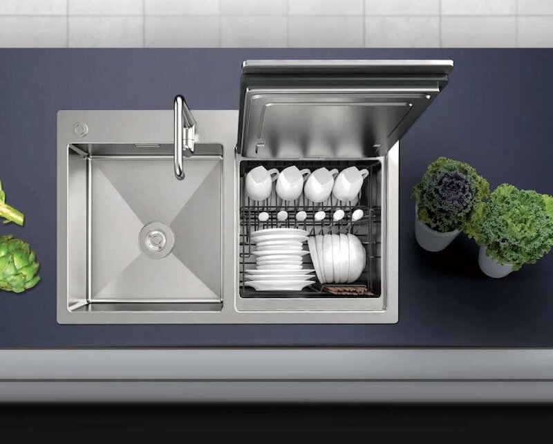 Máy rửa bát Hafele HDW-SD90A được trang bị 6 chương trình rửa đa dạng