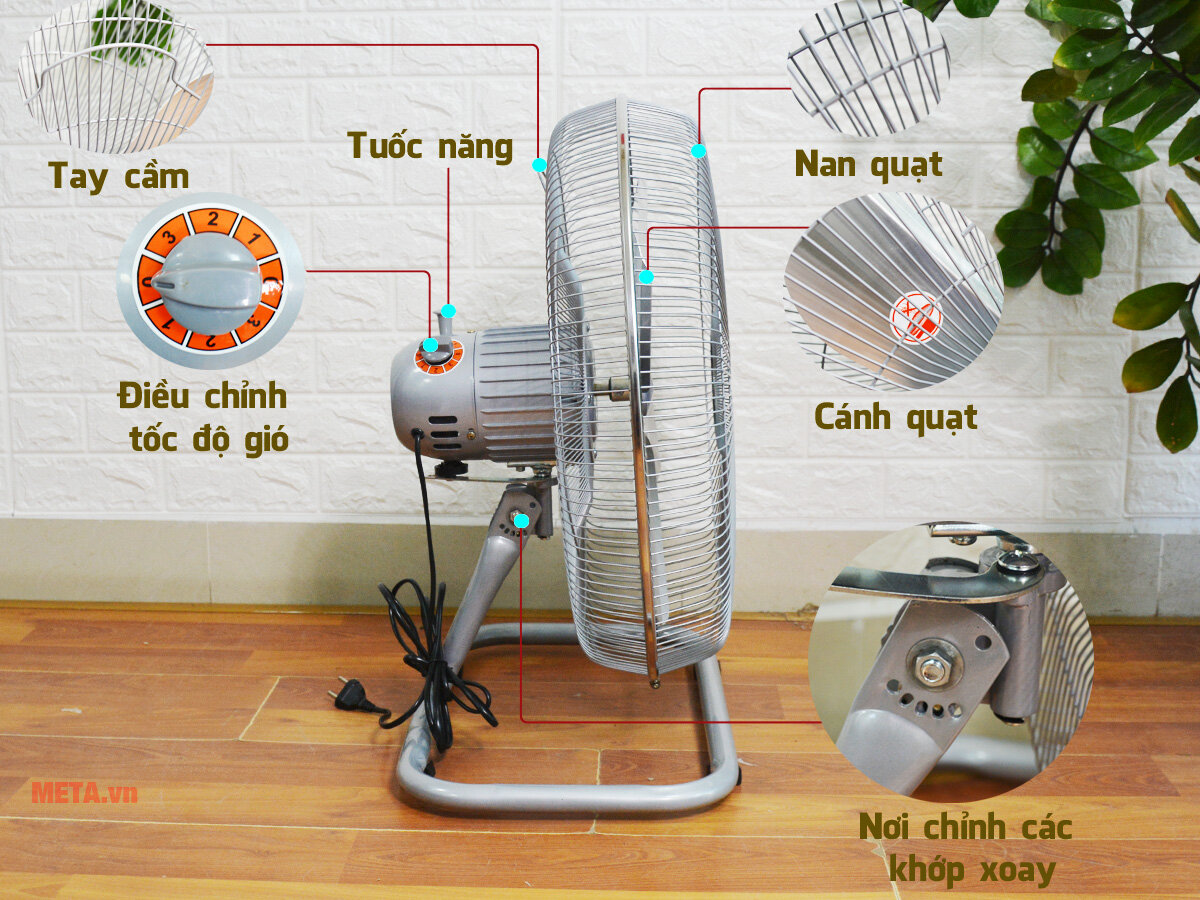 Quạt sàn công nghiệp Ching Hai FF9299