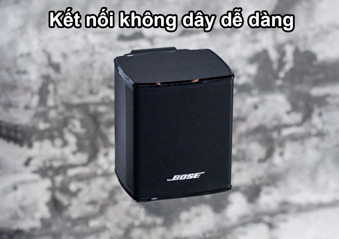 Loa Bose Surround màu Đen | Kết nối không dây dễ dàng
