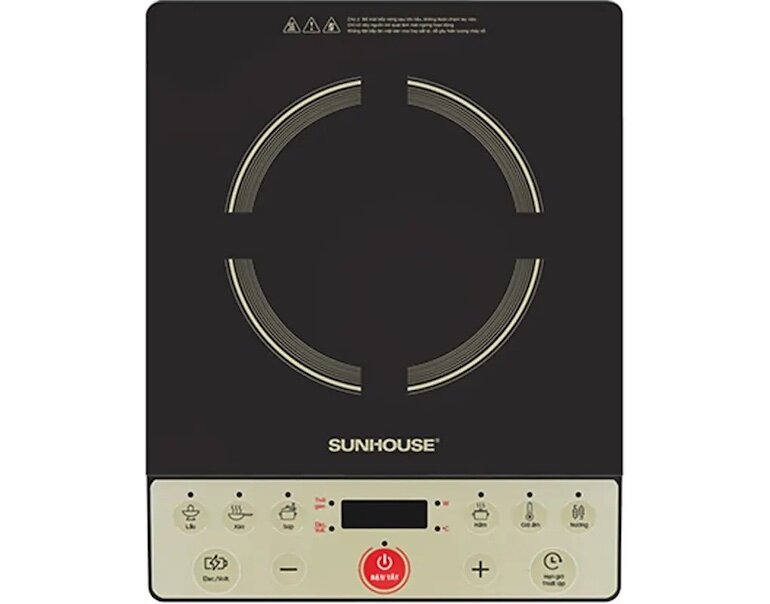 Bếp từ dương 1 vùng nấu Sunhouse SHD6165