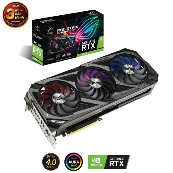 Asus ROG Strix Geforce RTX 3070 O8G Gaming (Ảnh 1)