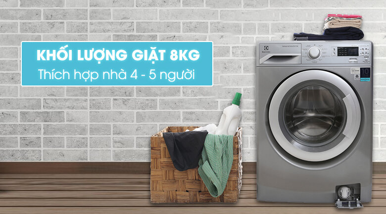 Máy giặt Electrolux Inverter 8 kg EWF12853S Máy giặt Electrolux Inverter 8 kg EWF12853S
