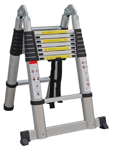 Thang nhôm rút gọn chữ A Ninda ND-44AI