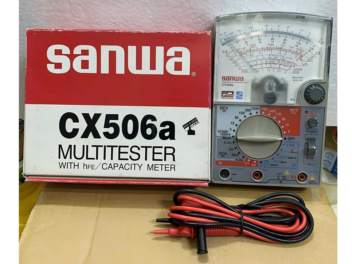 Đồng hồ vạn năng chỉ thị kim Sanwa CX506a