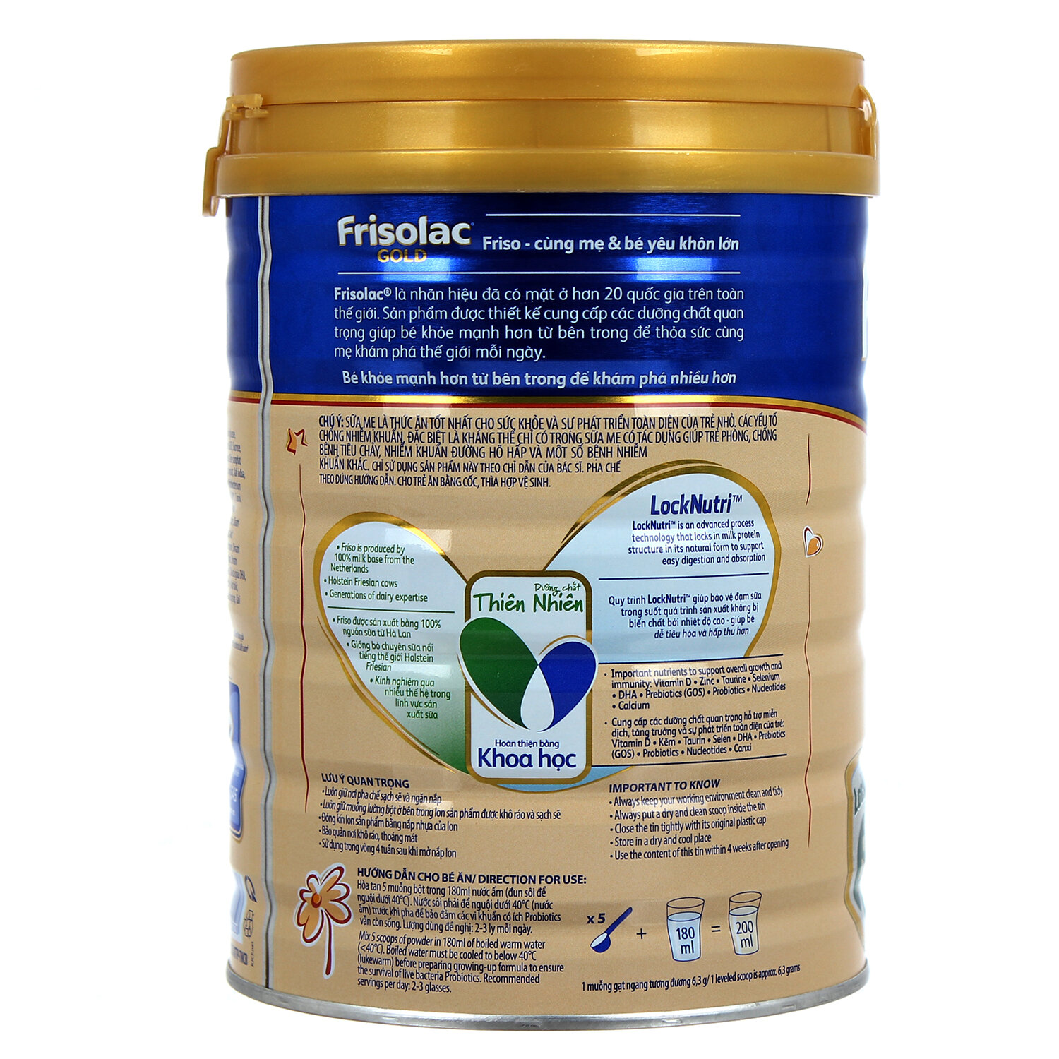  Sữa Frisolac Gold 3 900g (1  -2 tuổi)