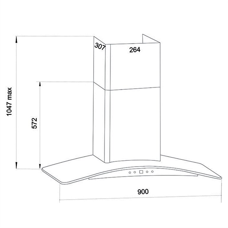 Máy hút mùi Faster FS-3588CH-70